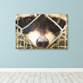 WASBEERDRUK OP LINNEN CANVAS AFDRUK (Insitu (Houten vloer))