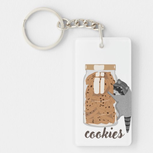 Wasbeerkoekjes Sleutelhanger (Voorkant)