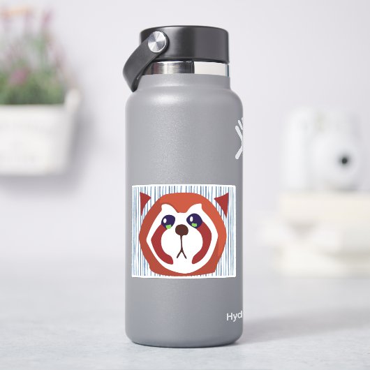 wasbeerkop sticker (HydroFlask)