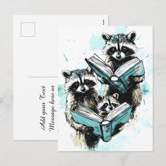  wasbeerlezers club feestdagenkaart (Voorkant / Achterkant)