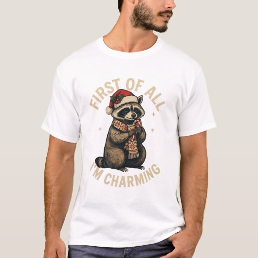 wasbeerontwerp t-shirt (Voorkant)