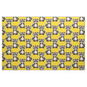 Wasbeerpatroonontwerp Geel Stof (Fat Quarter)