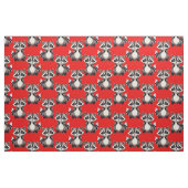 Wasbeerpatroonontwerp Rood Stof (Fat Quarter)