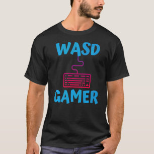 Wasbenjer Qwerty PC Gaming Toetsenbord PC G T-shirt