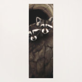 Wasberen Bruine Schattigee Boom Yogamat (Achterkant)