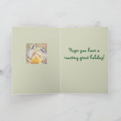 Wasberen die de Kaart van de Vakantie van de (Binnen)