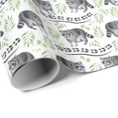 Wasberen Inpakpapier (Rol Hoek)