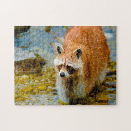 Wasberen. Legpuzzel