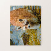 Wasberen. Legpuzzel (Verticaal)
