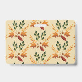 Wasberen met boeken Bibliotheek Hall Pass Badge (Achterkant)