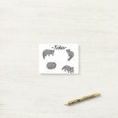 Wasberen Post-it® Notes (Op bureau)
