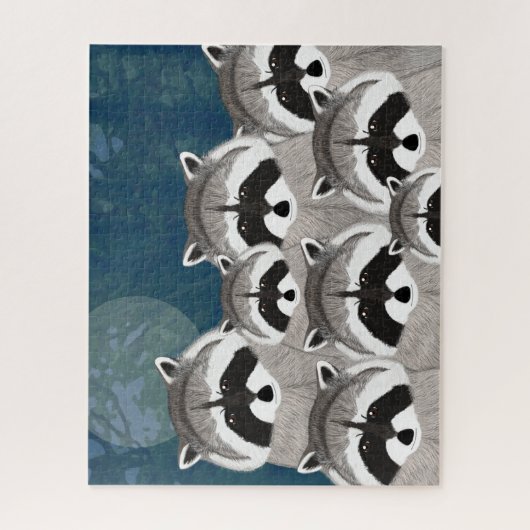 Wasberen puzzel (Verticaal)
