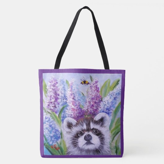 Wasberen  tote bag (Voorkant)