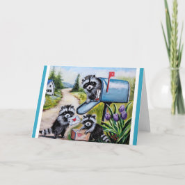Wasberen Valentijn Mail Blank Wenskaart Kaart