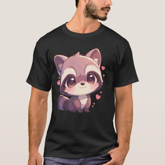 Wasberen Wasbeer T-shirt (Voorkant)