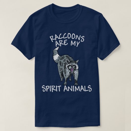 Wasberen zijn mijn spirituele dieren t-shirt (Design voorkant)