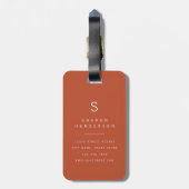 Wasberenlabel voor bagage bagagelabel (Achterkant verticaal)