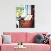 Wasbord Canvas Afdruk (Insitu (Woonkamer))