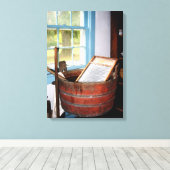 Wasbord Canvas Afdruk (Insitu (Houten vloer))
