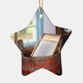 Wasbord Keramisch Ornament (Links)