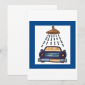 Wasbord voor auto kaart (Voorkant / Achterkant)