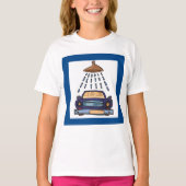 Wasbord voor auto t-shirt (Voorkant)