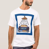 Wasbord voor auto t-shirt (Voorkant)