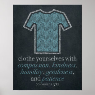 Wasbord voor kamer art. 16x20 poster