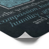 Wasbord voor waskamer art. 8x10 Poster (Hoek)