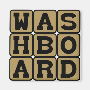Wasbord, Wasgereedschap of Abs Magneet