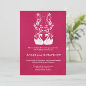 Wasbruiloft Kaart (Staand voorkant)