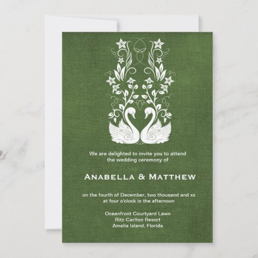 Wasbruiloft Kaart (Voorkant)