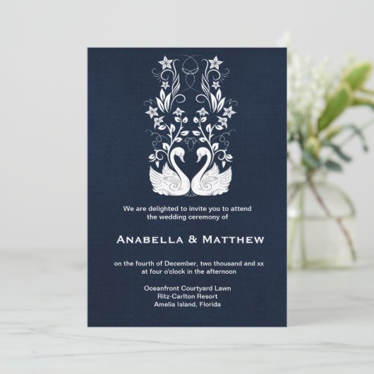 Wasbruiloft Kaart (Staand voorkant)