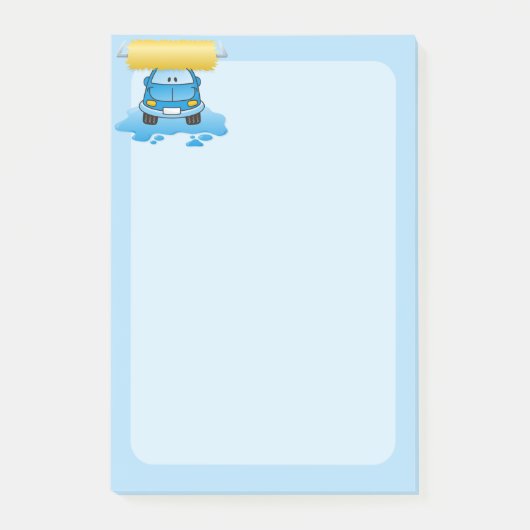 Wascartoon Post-it® Notes (Voorkant)