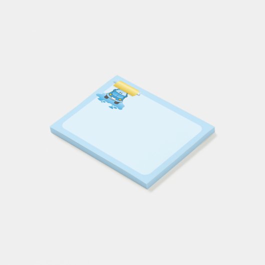 Wascartoon Post-it® Notes (Schuin)