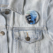 Waschbär - Abhängen Ronde Button 5,7 Cm (In situ)