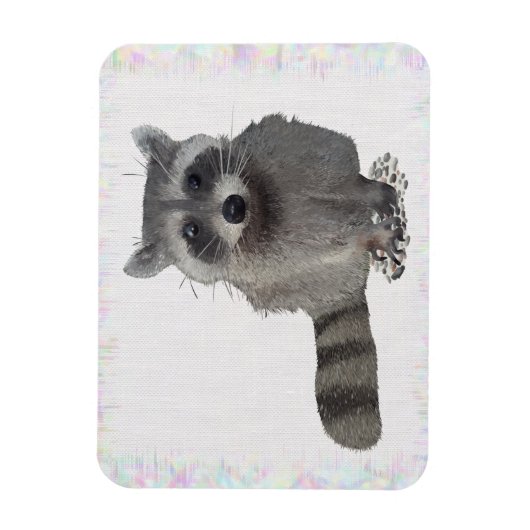 Waschbär Magneet (Verticaal)