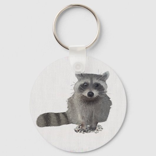 Waschbär Sleutelhanger (Voorkant)