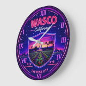 Wasco California Agricultural Fields Grote Klok (Hoek)