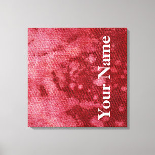 Wasd Denim Design #10 op Emporio Moffa Canvas Afdruk