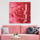 Wasd Denim Design #10 op Emporio Moffa Canvas Afdruk (Insitu (Woonkamer))