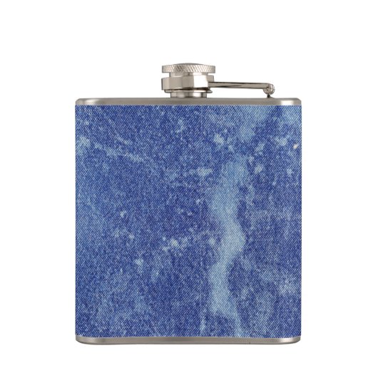 Wasd Denim Design #12 op Emporio Moffa Heupfles (Achterkant)