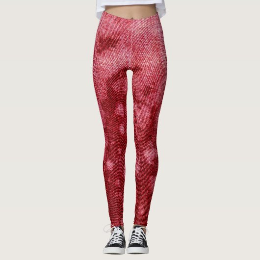Wasd denim-ontwerp #10 @ Emporio Moffa Leggings (Voorkant)