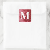 Wasd denim-ontwerp #10 @ Emporio Moffa Vierkante Sticker (Tas)