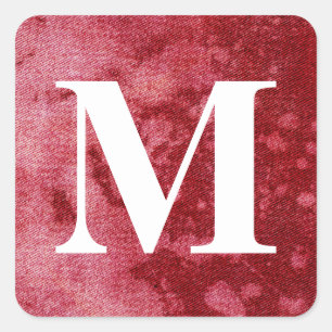 Wasd denim-ontwerp #10 @ Emporio Moffa Vierkante Sticker