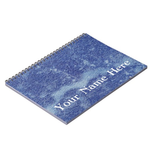 Wasd denim-ontwerp #12 @ Emporio Moffa Notitieboek (Linkerzijde)