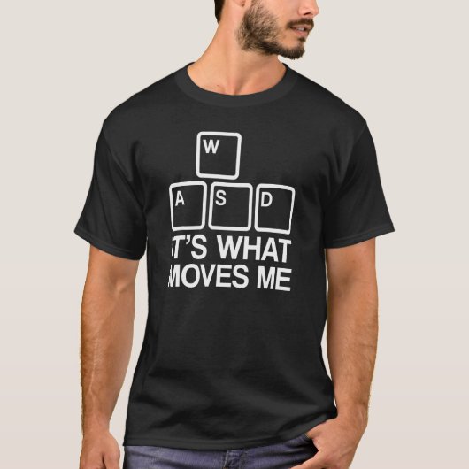 WASD Het Beweegt Me 1 T-shirt (Voorkant)