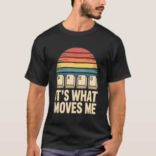 WASD Het Is Wat Me Beweegt Gamer T-Shirt Grappig