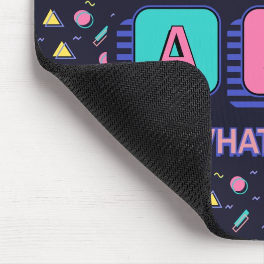 WASD Het is wat me drijft - 90-jarige PC Gamer Nos Muismat (Hoek)