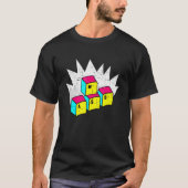 WASD It's What Moves Me Funny Computer Video Games T-shirt (Voorkant)